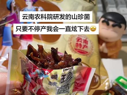 云南农科院菌子没有科技和狠活的零食吃着放心😋#云南特产 #菌子的季节 #农科院研发的零食好吃绝了 #好吃不贵经济实惠视频封面