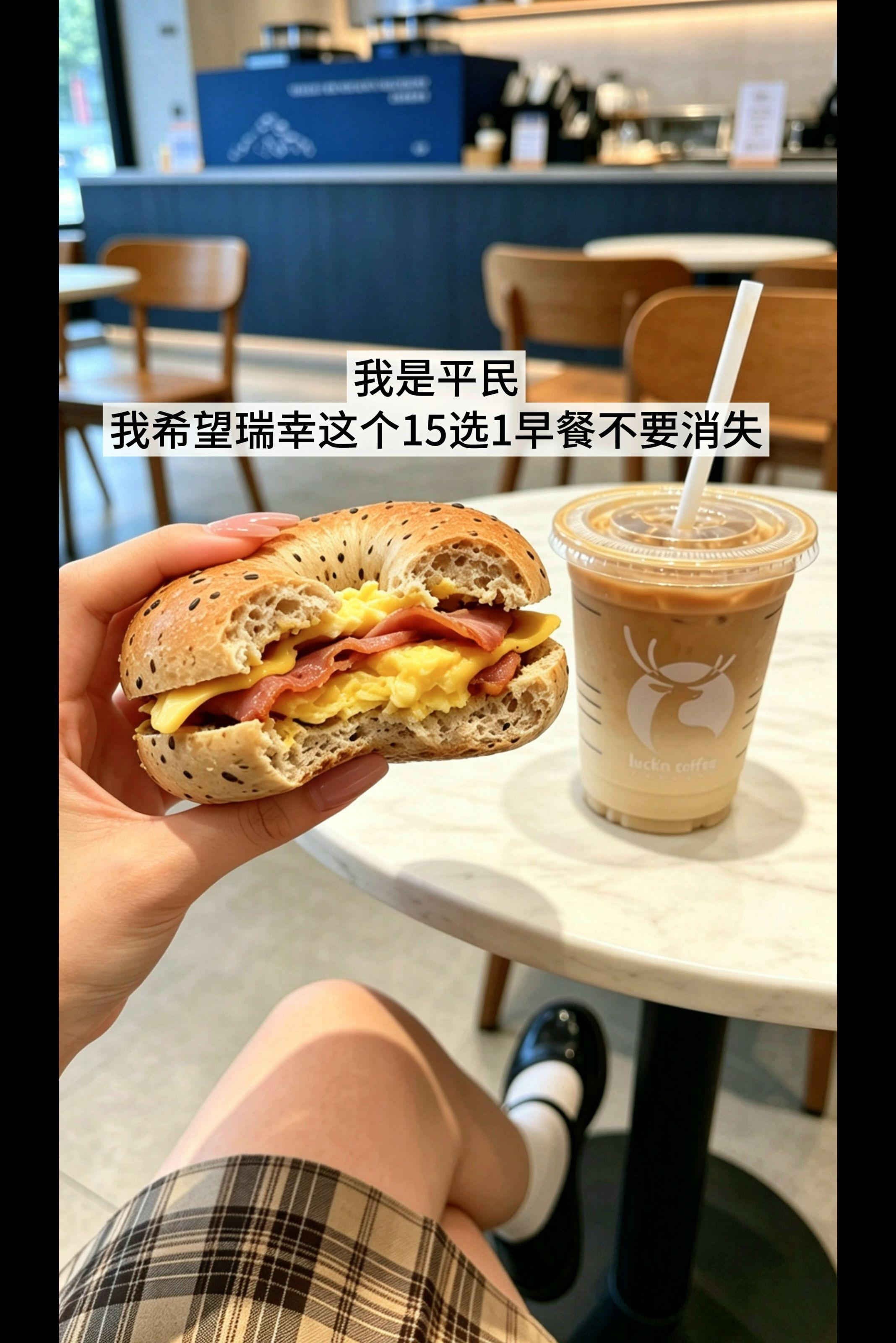瑞幸你真的太会了 每一个都超级好吃！！！#瑞幸 #瑞幸贝果 #便宜视频封面