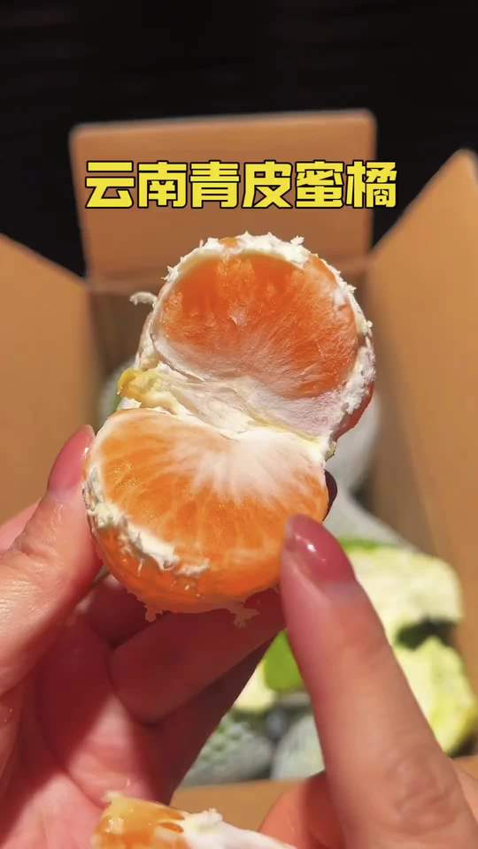 应季水果当然要选择这个青皮蜜橘呀，酸甜爆汁 #应季水果推荐#青皮蜜橘 #孕妈妈水果视频封面