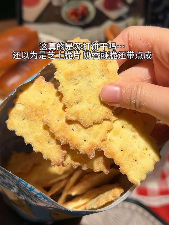碱体达人还是太权威了！应该没有哪个苏打饼干能超越它吧，咸香酥脆超入味！#苏打饼干 #碱体达人 #零食对我下手了视频封面