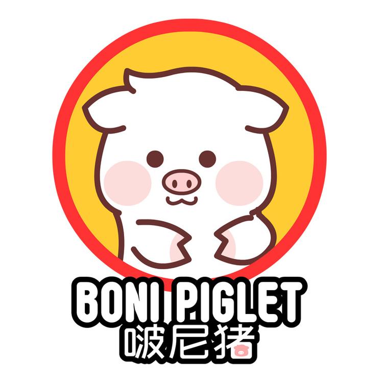 boni piglet/啵尼猪品牌Logo
