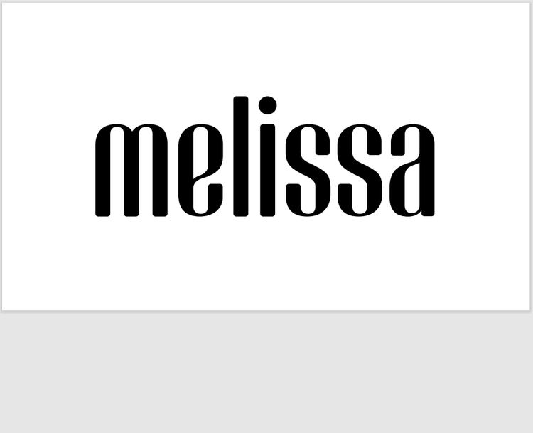 Melissa/梅丽莎品牌Logo