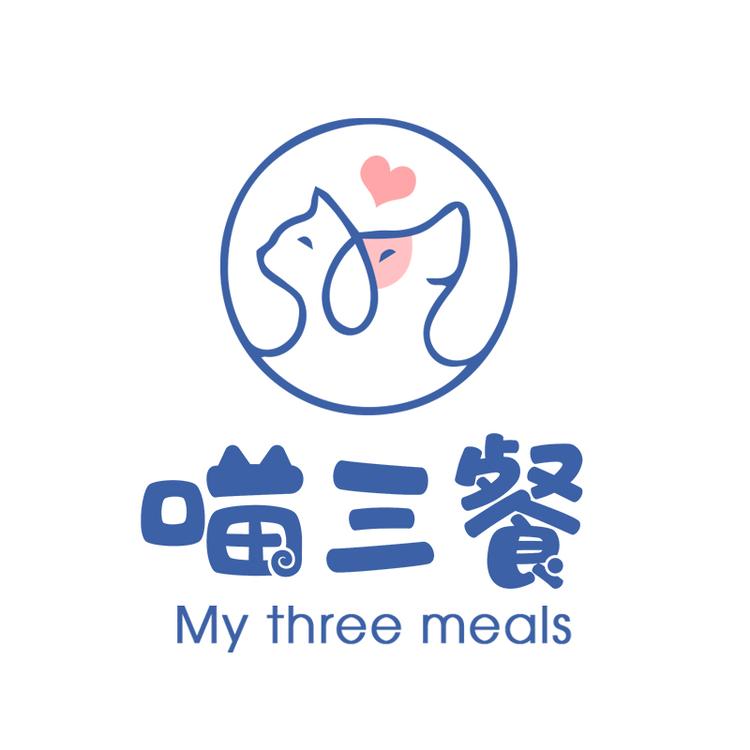 喵三餐品牌Logo