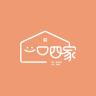 一口四家品牌Logo