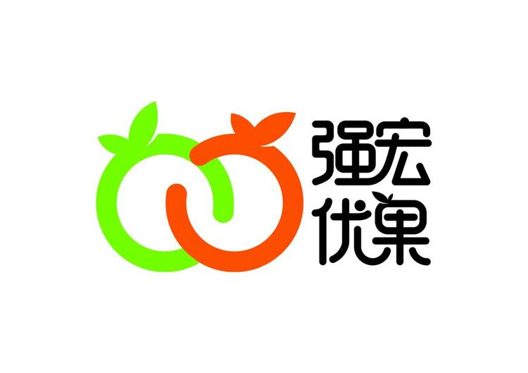 强宏优果品牌Logo