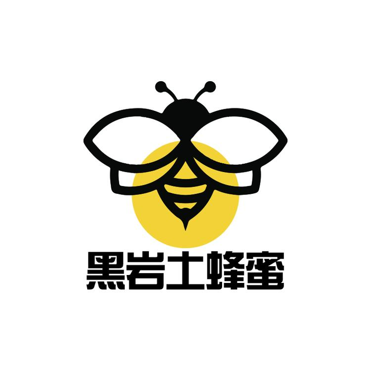 黑岩土蜂蜜品牌Logo