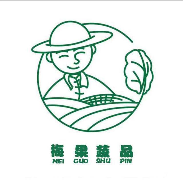 meiguoshupin/梅果蔬品品牌Logo
