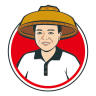 Bamboo hat Man/斗笠哥品牌Logo