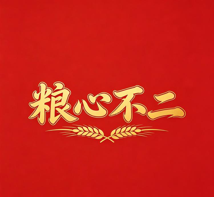 粮心不二品牌Logo