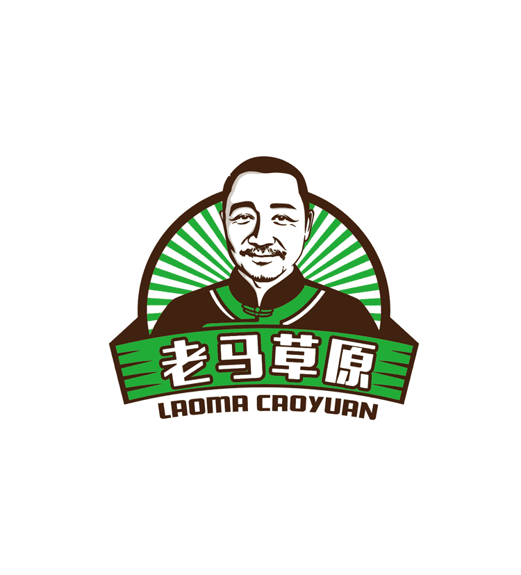 老马草原品牌Logo