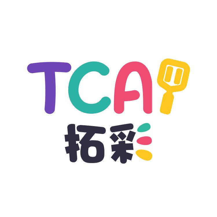 “拓彩”品牌Logo