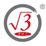 3 更好上 根号三品牌Logo