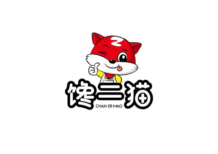 馋二猫品牌Logo