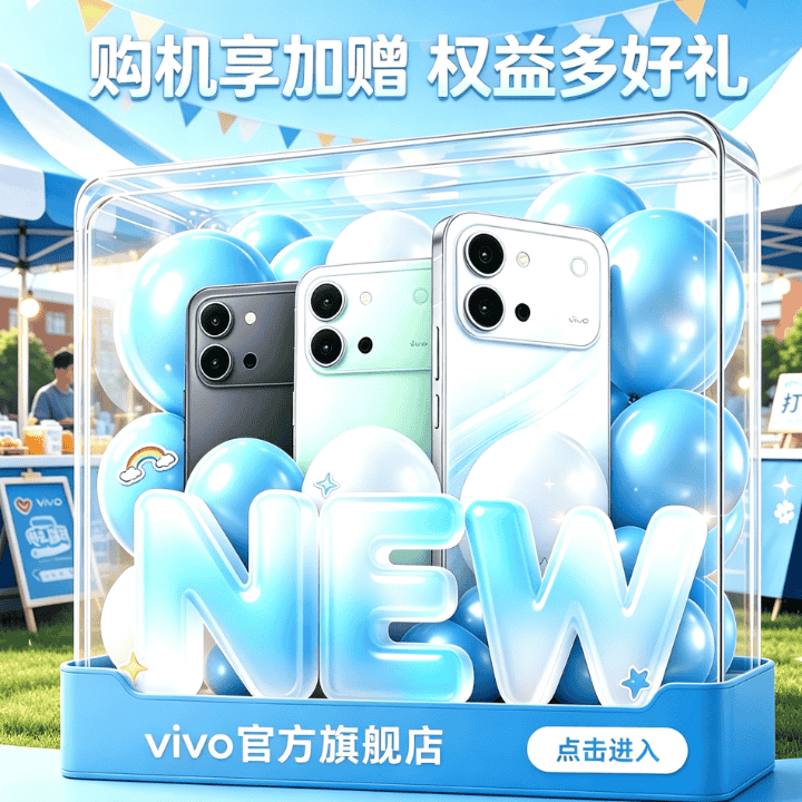 S60系列购机享10%补贴，vivo官旗福利加码直播封面