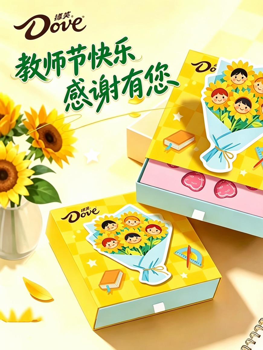 教师节德芙礼盒来啦直播封面