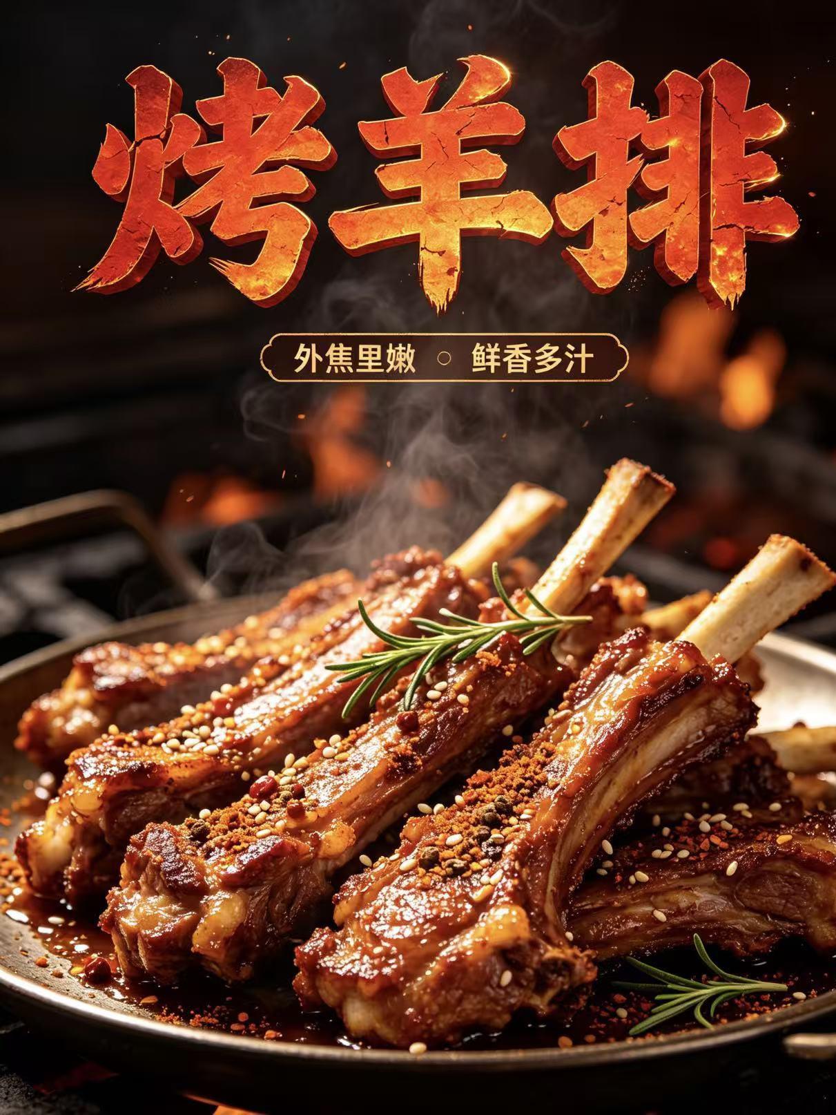 这个羊小排太香了直播封面