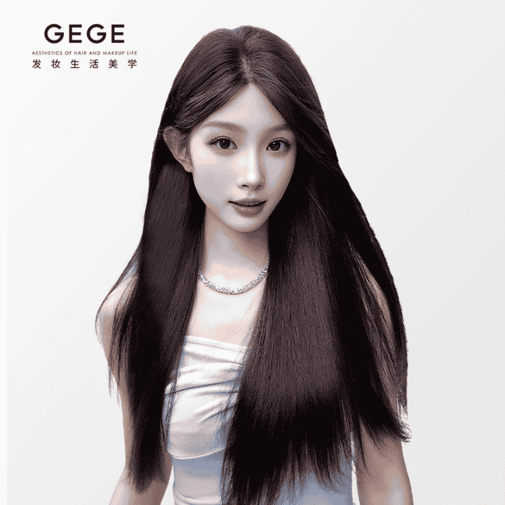 买钻石发认准GEGE假发直播封面