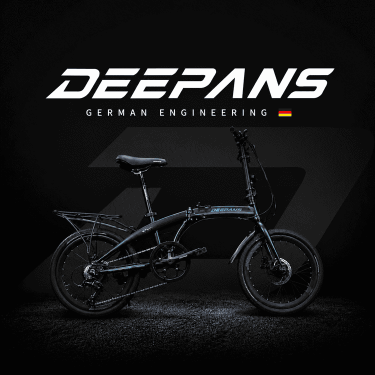 德国DEEPANS折叠自行车小店Logo