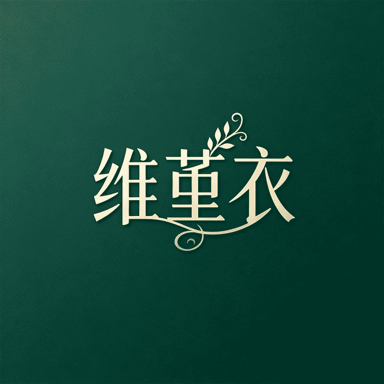 维堇衣服饰女装专卖店小店Logo
