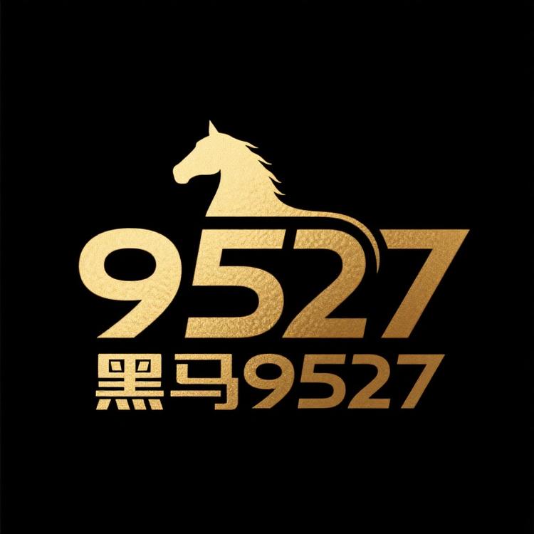 黑马9527小店Logo