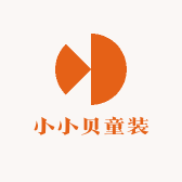 小小贝童装小店Logo