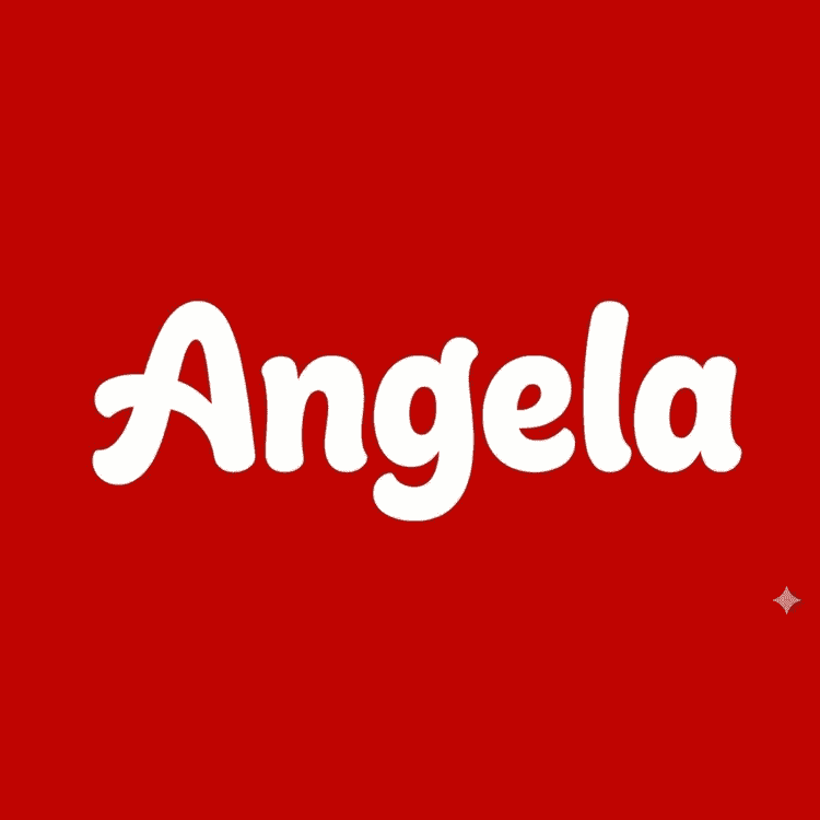 Angela拼豆小店Logo