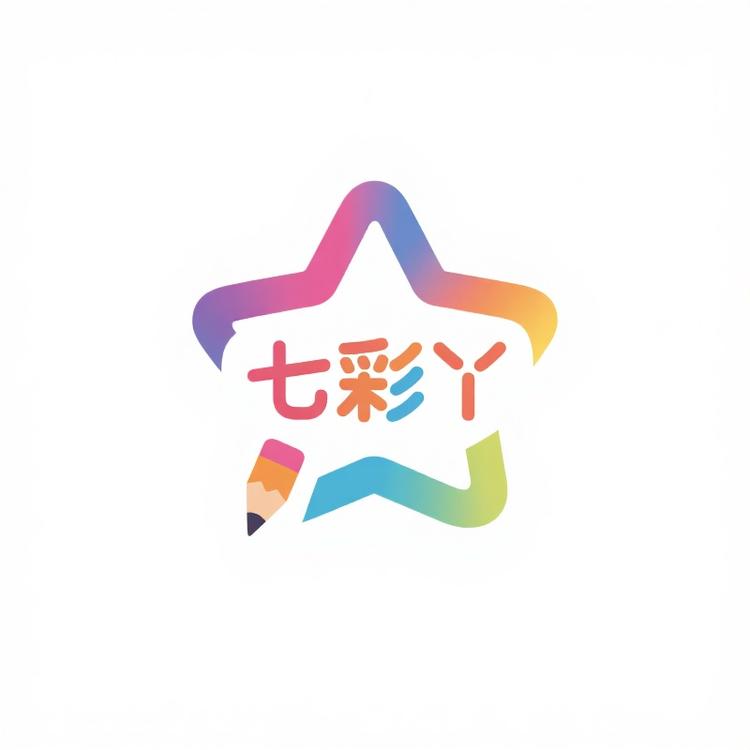 七彩丫粤海文具专卖店小店Logo
