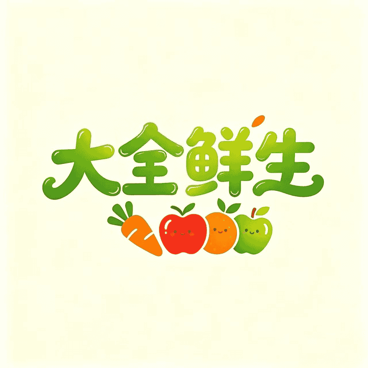 大全鲜生果蔬店小店Logo