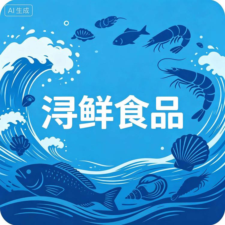 浔鲜食品小店Logo