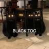 早安兔子的15只黑猫抖音达人头像