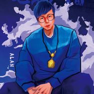 毛嗑Alan小清新抖音达人头像