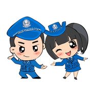 警民携手同行抖音达人头像