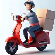 配送员直招（私信报名）抖音达人头像