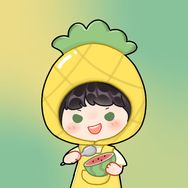 菠萝头娱乐抖音达人头像