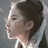 清冷几千春抖音达人头像