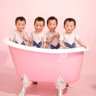 四胞胎战疫新生抖音达人头像