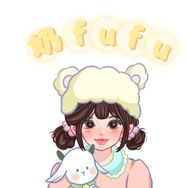 奶fufu棉花所抖音达人头像
