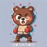 暴力熊不暴力抖音达人头像