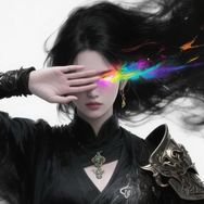 闭眼Kan世界抖音达人头像
