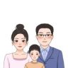 家有俩老师抖音达人头像