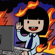 画画的甜老板抖音达人头像
