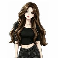 廖廖抖音达人头像