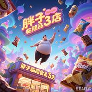 胖子临期食品3店抖音达人头像