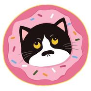 胡子爱吸猫抖音达人头像
