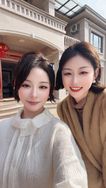 诗姗姗和娟子抖音达人头像