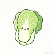 地铁逃生白菜抖音达人头像