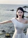 小雪人假发抖音达人头像