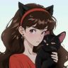 青柠甜猫酱抖音达人头像
