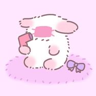 懒懒兔抖音达人头像