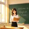Helen老师教英语抖音达人头像